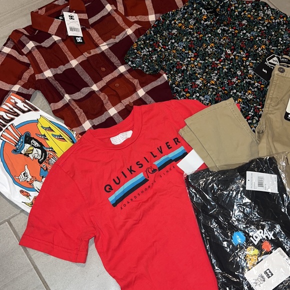 🔥 BOYS SKATER CLOTHING BUNDLE BOX LOT OF 6 NEW WITH TAGS 🔥 - Picture 5 of 5